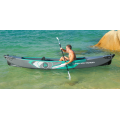 ICOME 2 Personne Pêche gonflable Kayak PVC Kayak Fishing Kayak-Pioneer